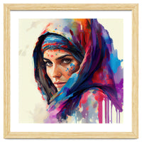 Vivid Veil Side Portrait