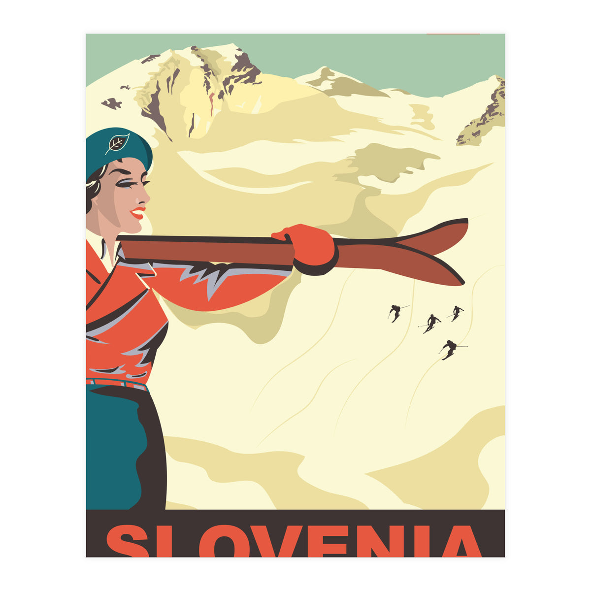 Slovenia Girl (Print Only)