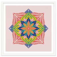 Colorful abstract mandala