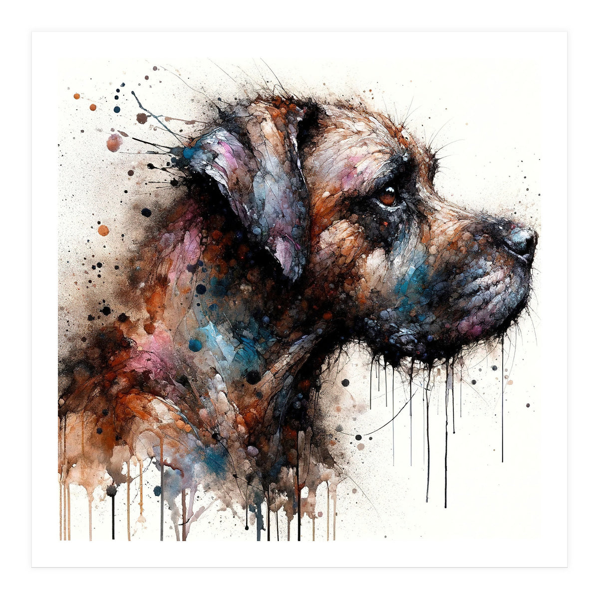 Powerful Dog (Print Only)