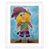 Finn, the Pirate, with Cookie, his Parrot thumbnail