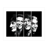 The Rolling Stones Black Portrait  (Print Only) thumbnail