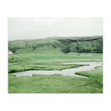 Pond and house in the middle of nowhere - Iceland  (Print Only) thumbnail