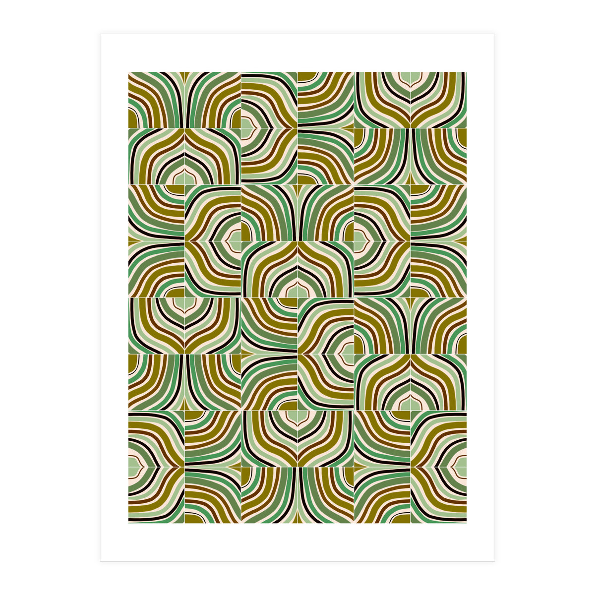 Jade Rainbow Mixed Tiles (Print Only)