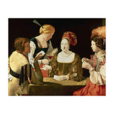 French school. The Cheater with the Ace of Diamonds. Le Tricheur à l'As de Carreaux. 17th century... (Print Only) thumbnail