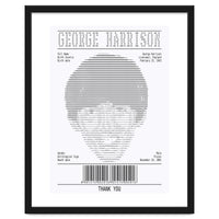 Receipt Art George Harrison