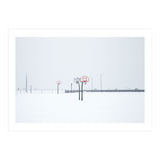 Snow-covered Basketball court (Print Only) thumbnail