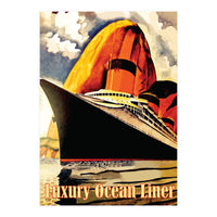 Luxury Ocean Liner (Print Only)