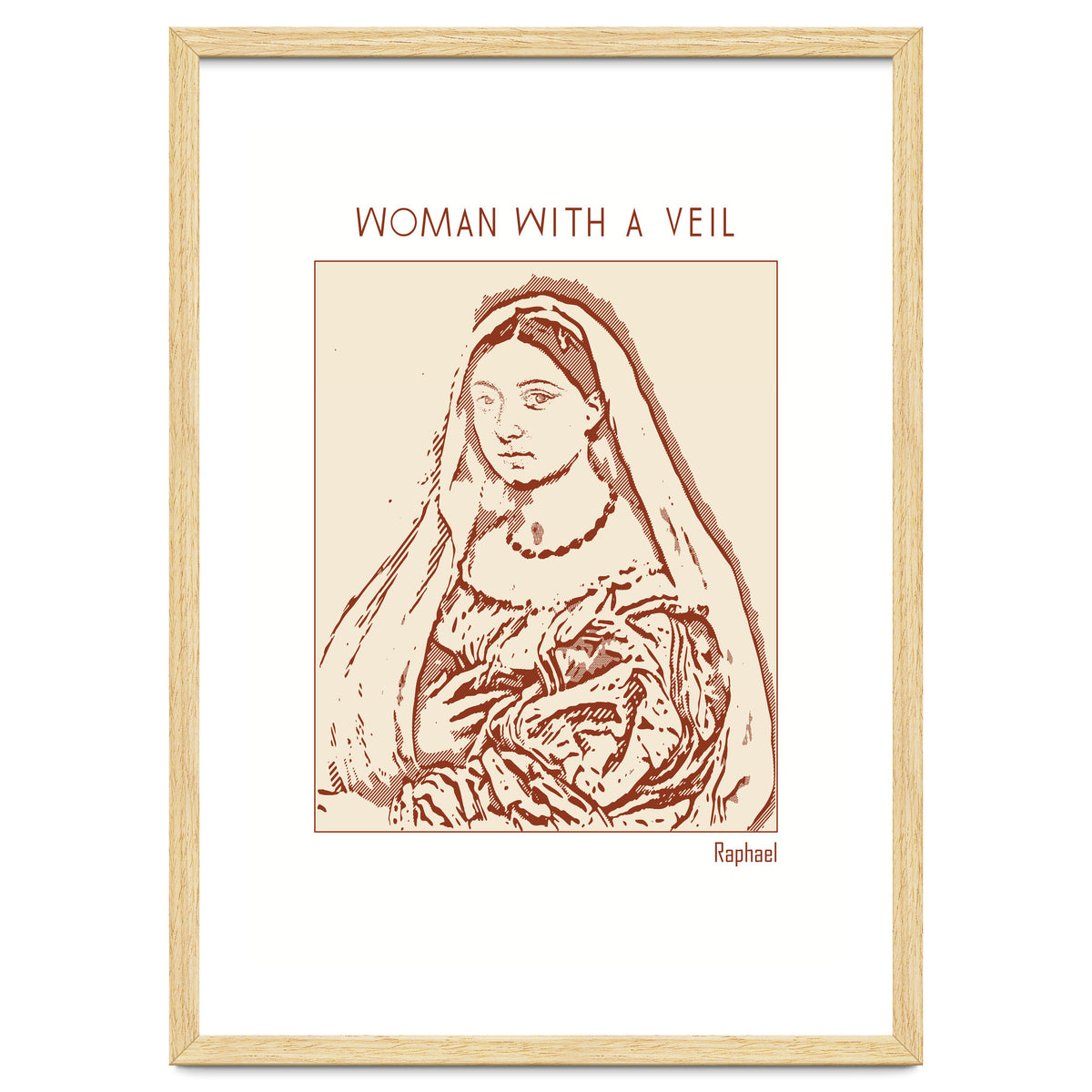 Woman With A Veil – Raphael