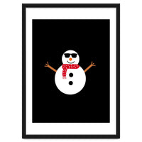 Funny Winter Snowman