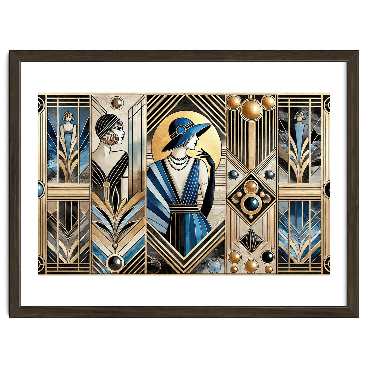 Jazz Age Sophistication In Art Deco