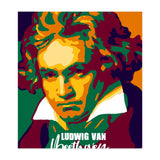Ludwig Van Beethoven Colorful Art (Print Only) thumbnail