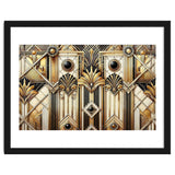 Art Deco Gold Geometric Pattern thumbnail