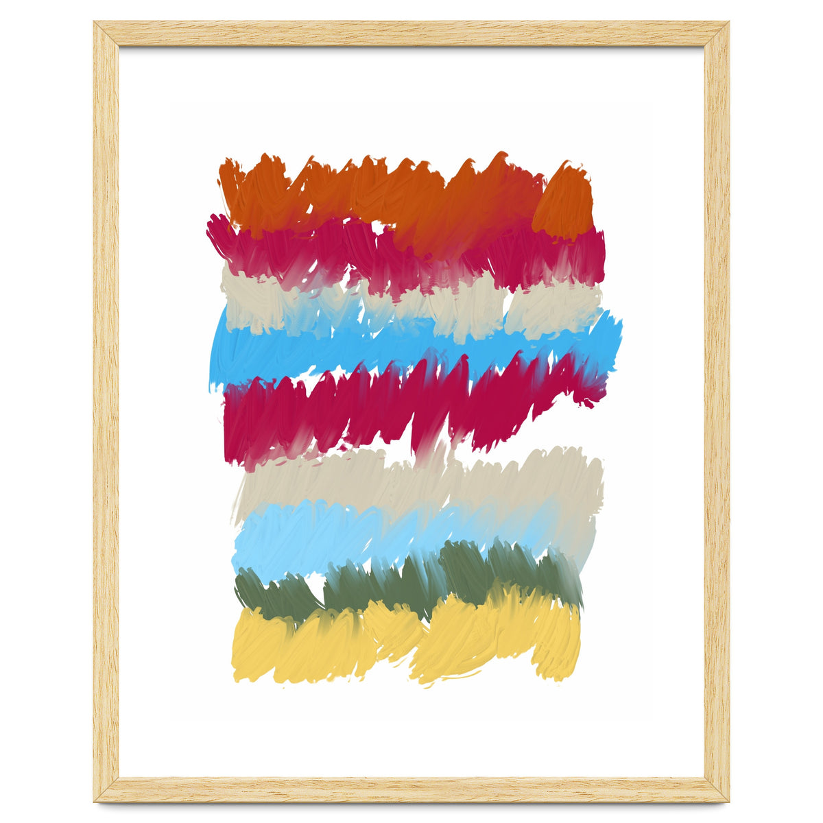 Abstract Color Palette Study