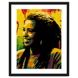 Angela Davis Colorful abstract Art thumbnail