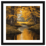 Golden Autumn Forest River thumbnail