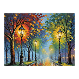 Rainy Abstract Art Nature (Print Only) thumbnail