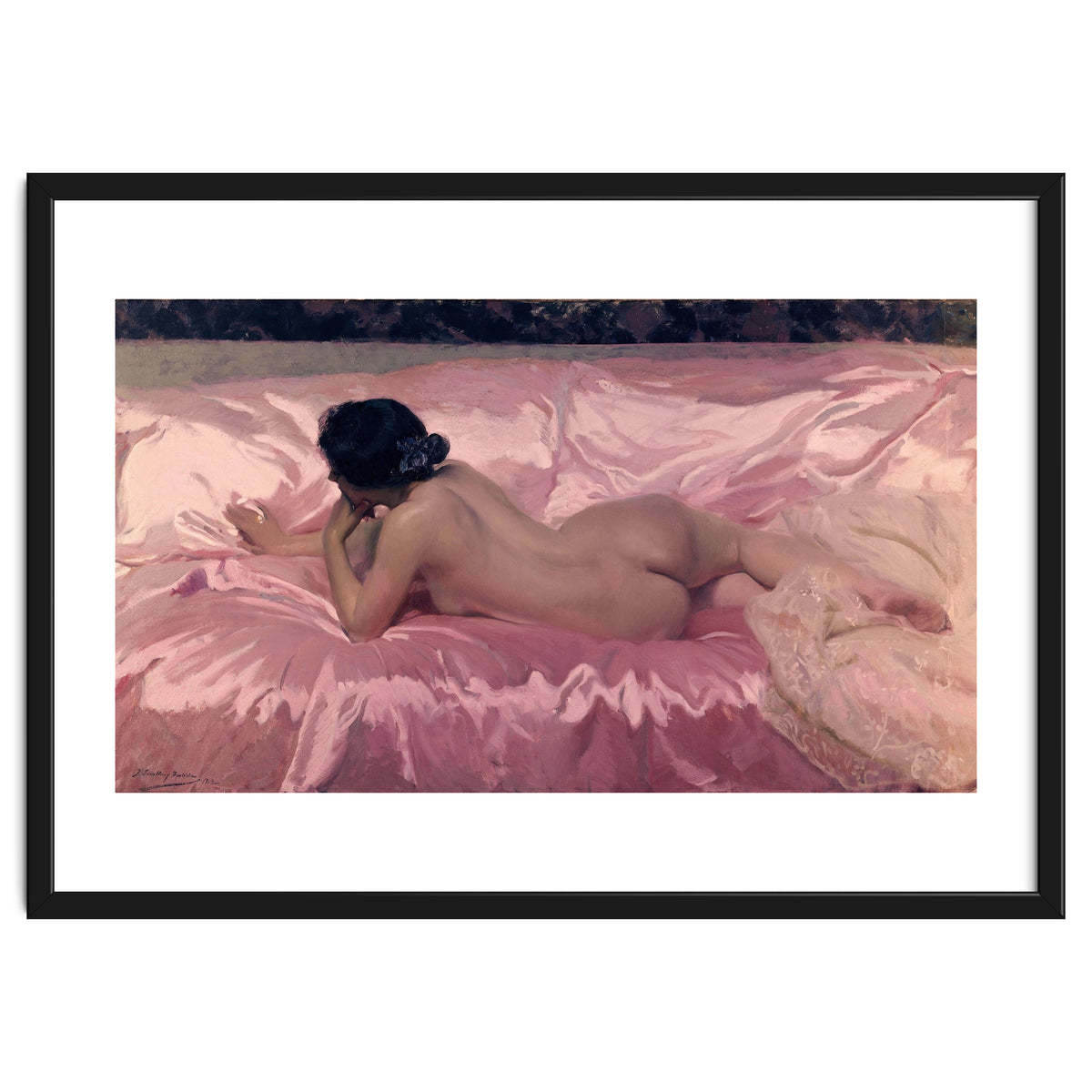 'Nude Woman', 1902, Oil on canvas, 106 x 186 cm.