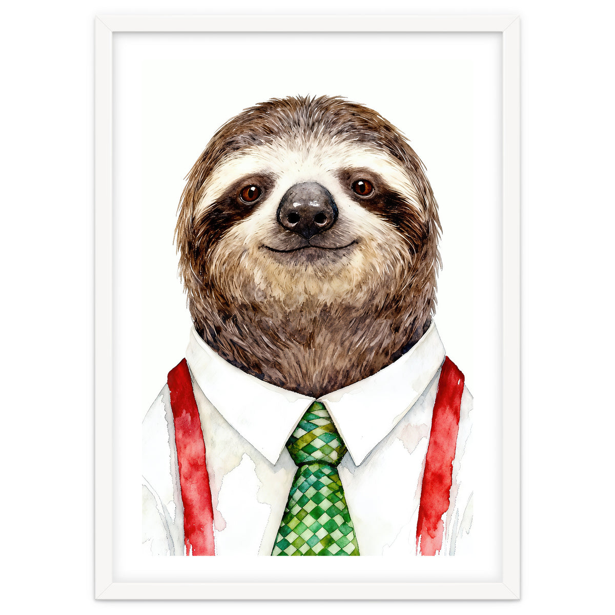 Sloth in the office Attire