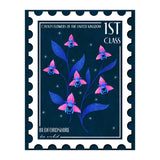 Bedfordshire Bee Orchid Postage Stamp (Print Only) thumbnail