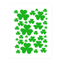 Lucky leaf clovers (Print Only)