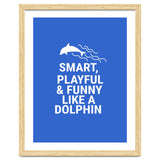 Smart, playful and funny like a dolphin thumbnail