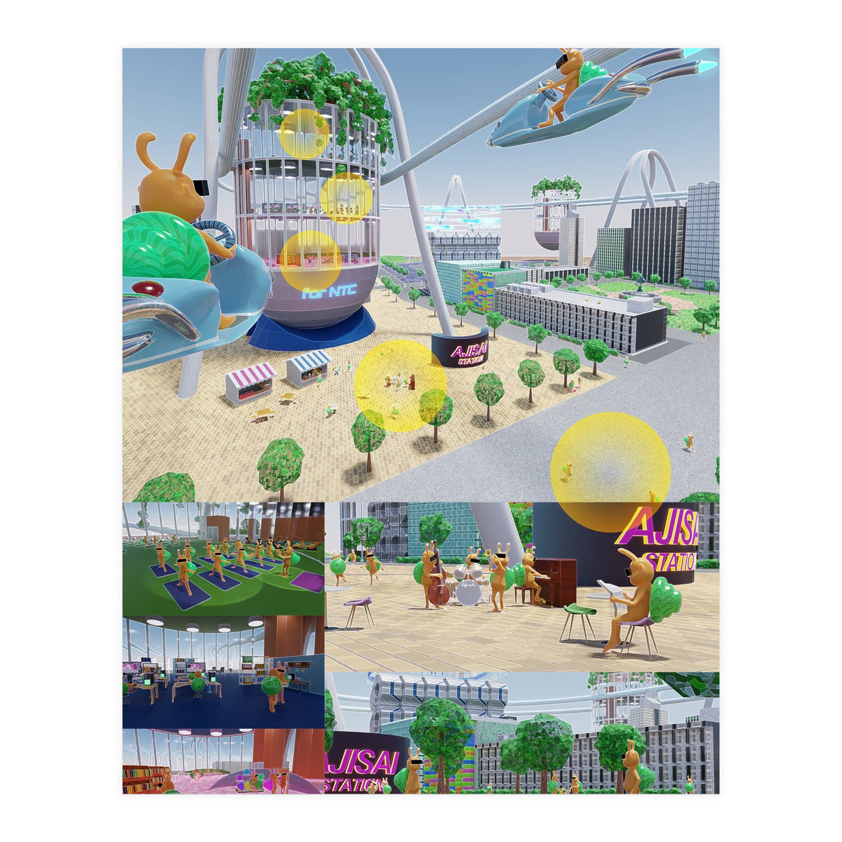 Mobile Station (Lwuba 023 Mobile Station 01) (Print Only)