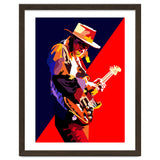 Stevie Ray Vaughan Rock Blues Guitarst Pop Art WPAP thumbnail