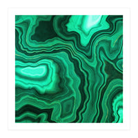 Malachite Texture 10 (Print Only)