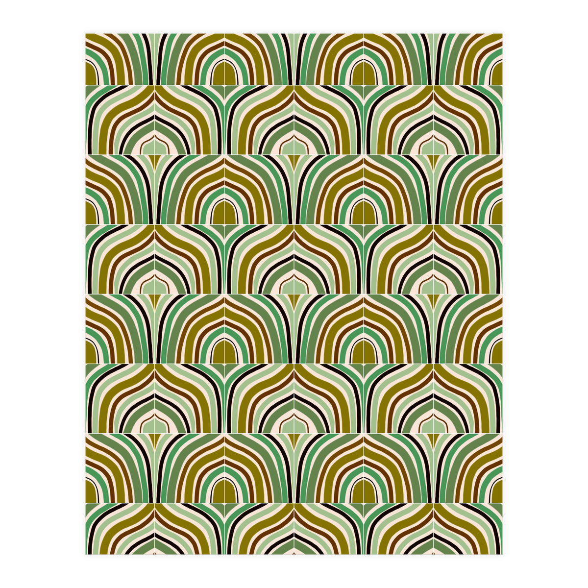 Jade Rainbow Tiles (Print Only)