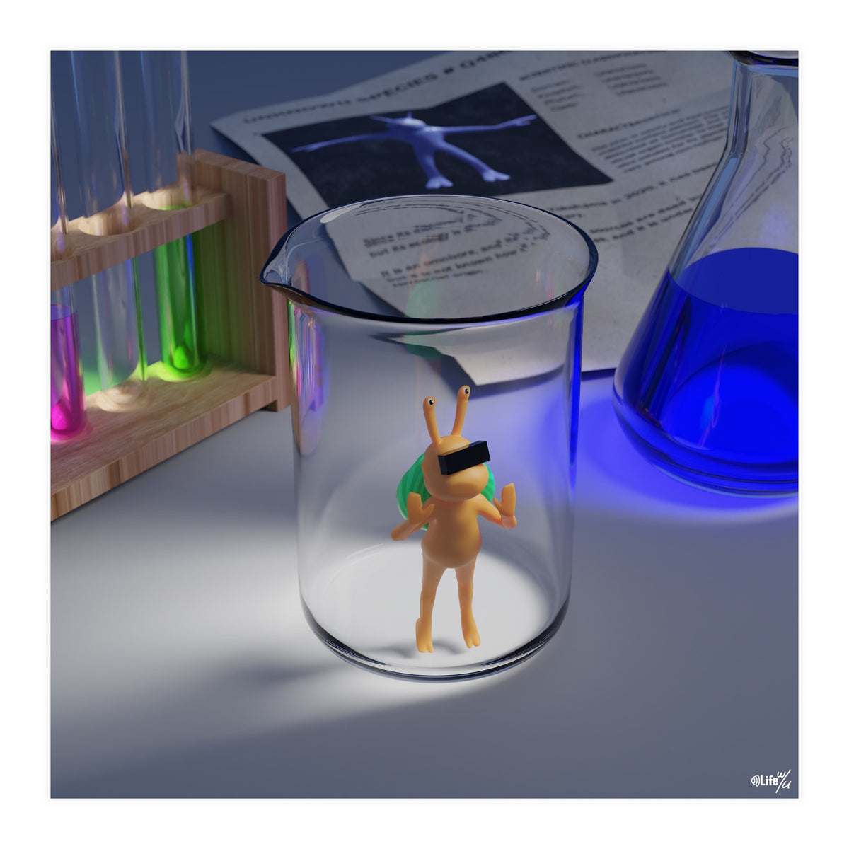 Experiment (Lwuba 035 Experiment) (Print Only)