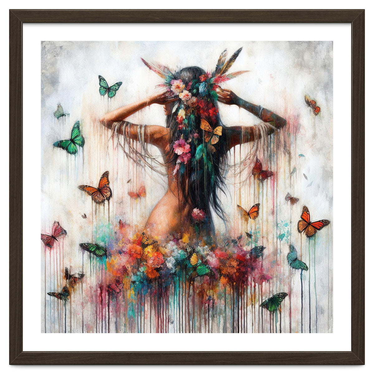 Floral Butterfly Reverie