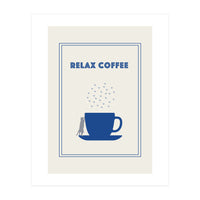RELAX COFFEE CAT (Print Only)