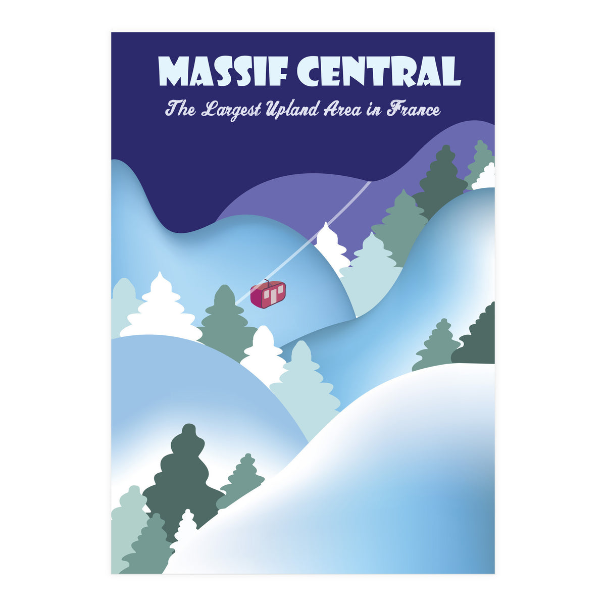 Massif Central, France (Print Only)