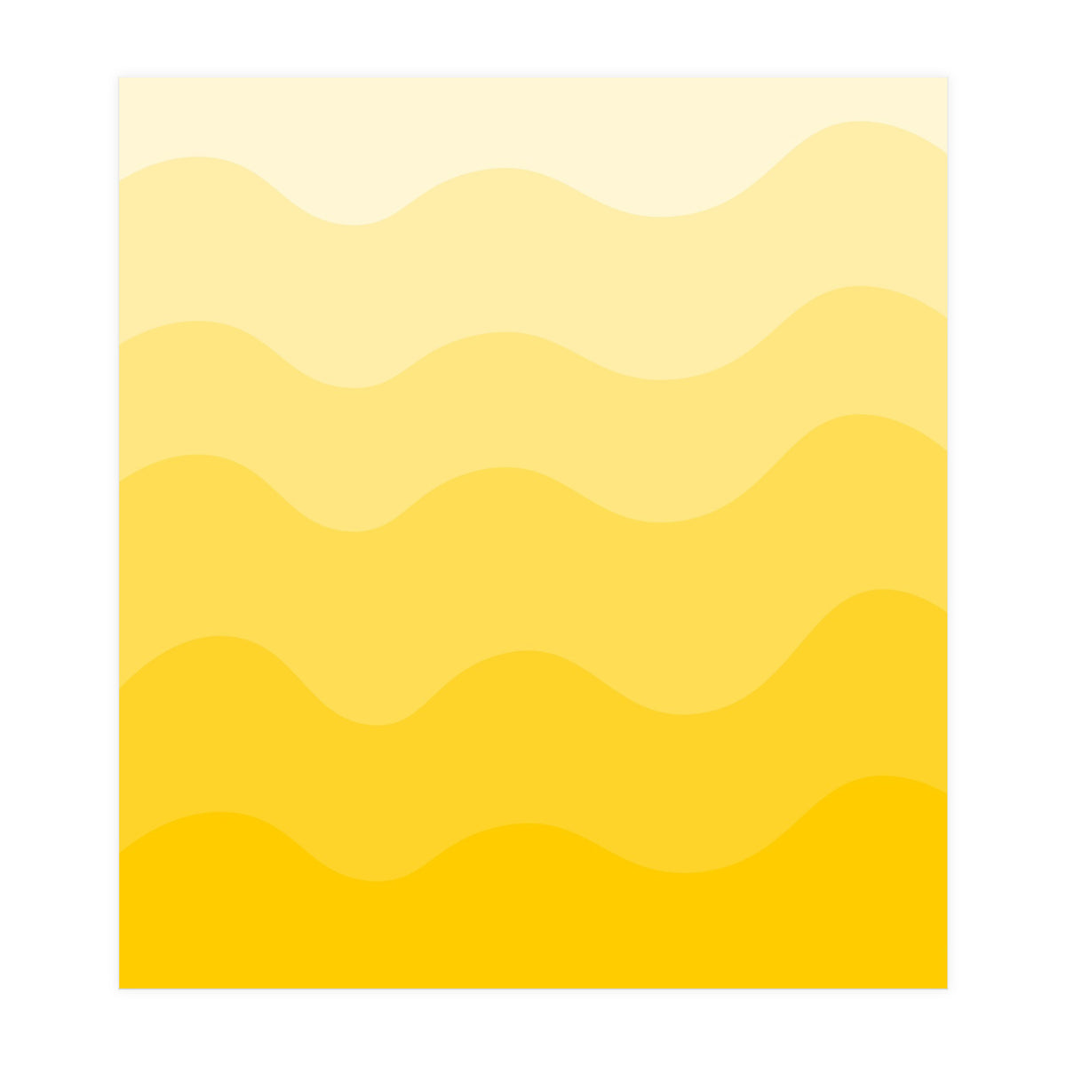 Yellow gradient design (Print Only)