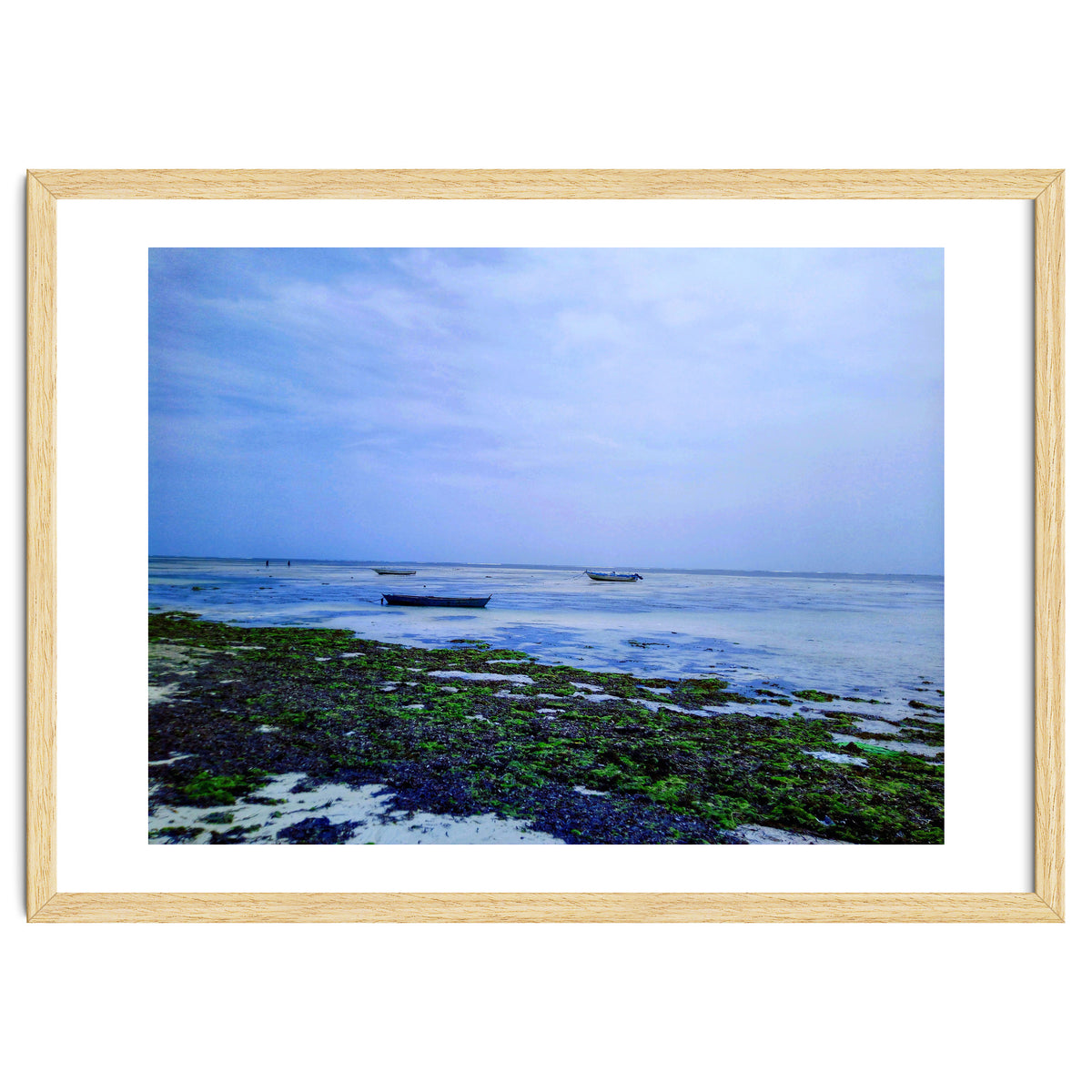 Ocean Beach At Low Tide