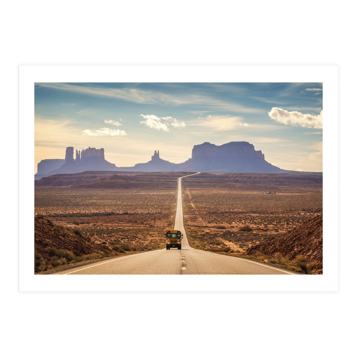 Forrest Gump road, USA (Print Only)
