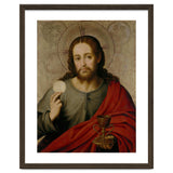 Juan de Juanes / 'The Saviour', 1545-1550, Spanish School, Oil on panel, 73 cm x 49 cm, P00845. thumbnail