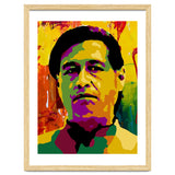 Cesar Chavez Colorful Abstract Art thumbnail
