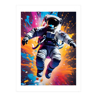 Cosmonaut, Graffiti (Print Only)