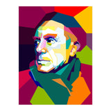 Pablo Picasso Pop Art WPAP (Print Only) thumbnail
