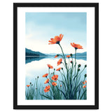 Flower And Lake thumbnail