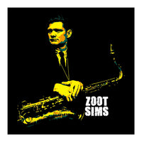 Zoot Sims American Jazz Saxophonist (Print Only)