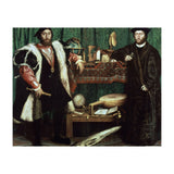 Germany school. The Ambassadors (with anamorphosis in the lower part of the painting). 1533. Oil ... (Print Only) thumbnail