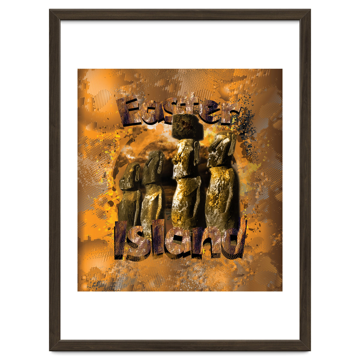 Easter Island Statues Polynesia