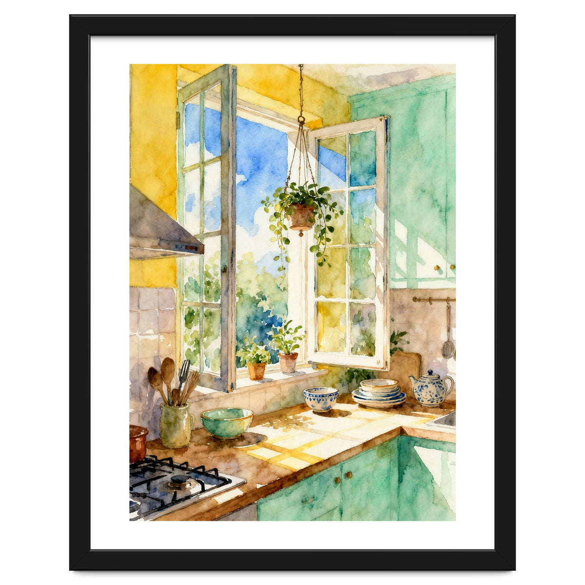 Matisse Inspired Kitchen Room