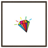 Rainbow colorful diamond thumbnail