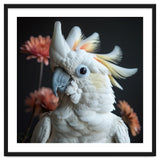 Beautiful Cockatoo Parrot With Yellow Crest thumbnail