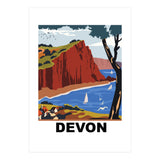 Devon County, England (Print Only) thumbnail