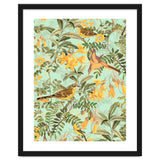 Yellow Birds in Tropical Jungle Paradise thumbnail